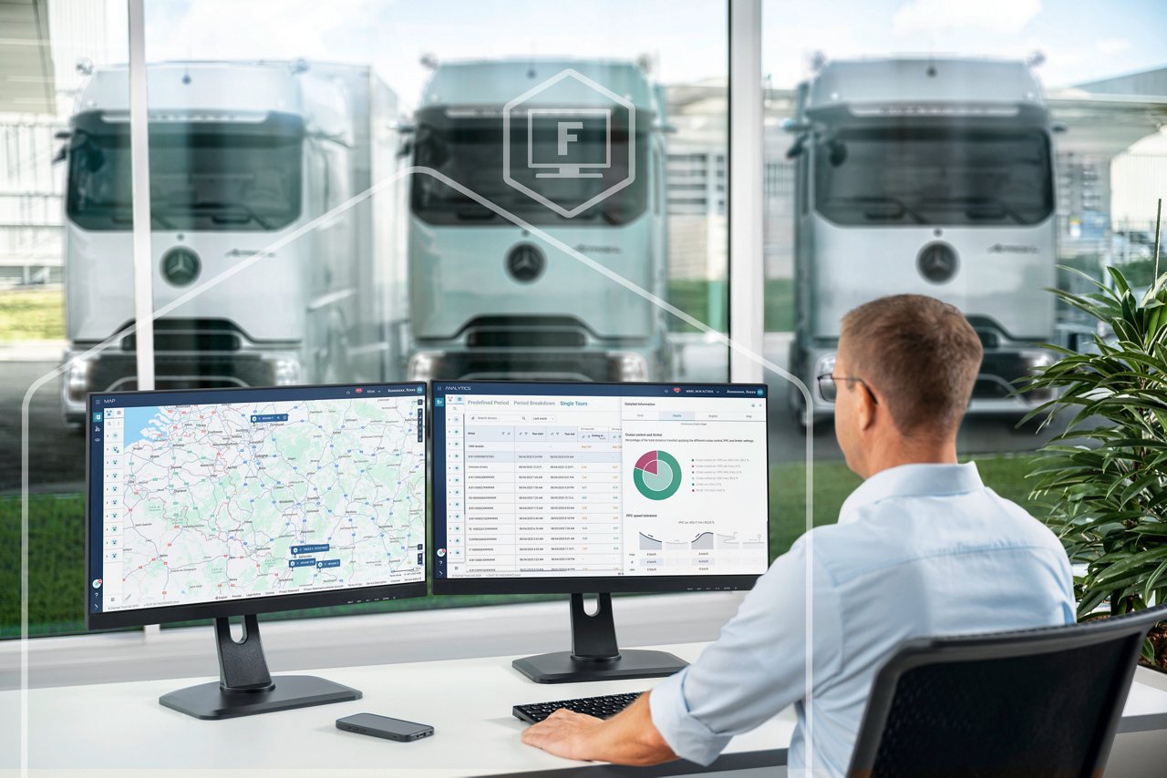 Weil eine vernetzte Flotte effizienter ist.