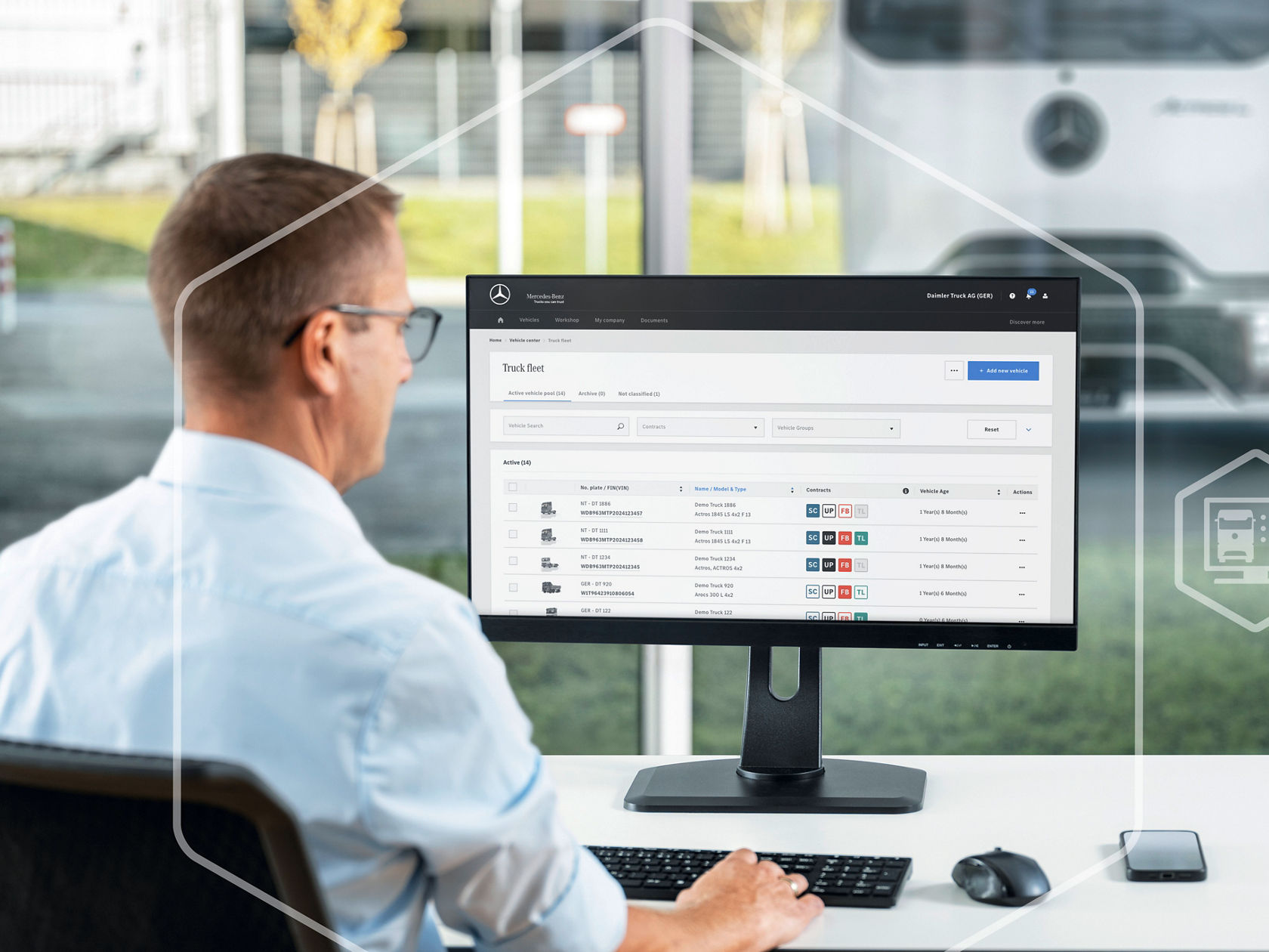 My TruckPoint for Mercedes‑Benz Trucks