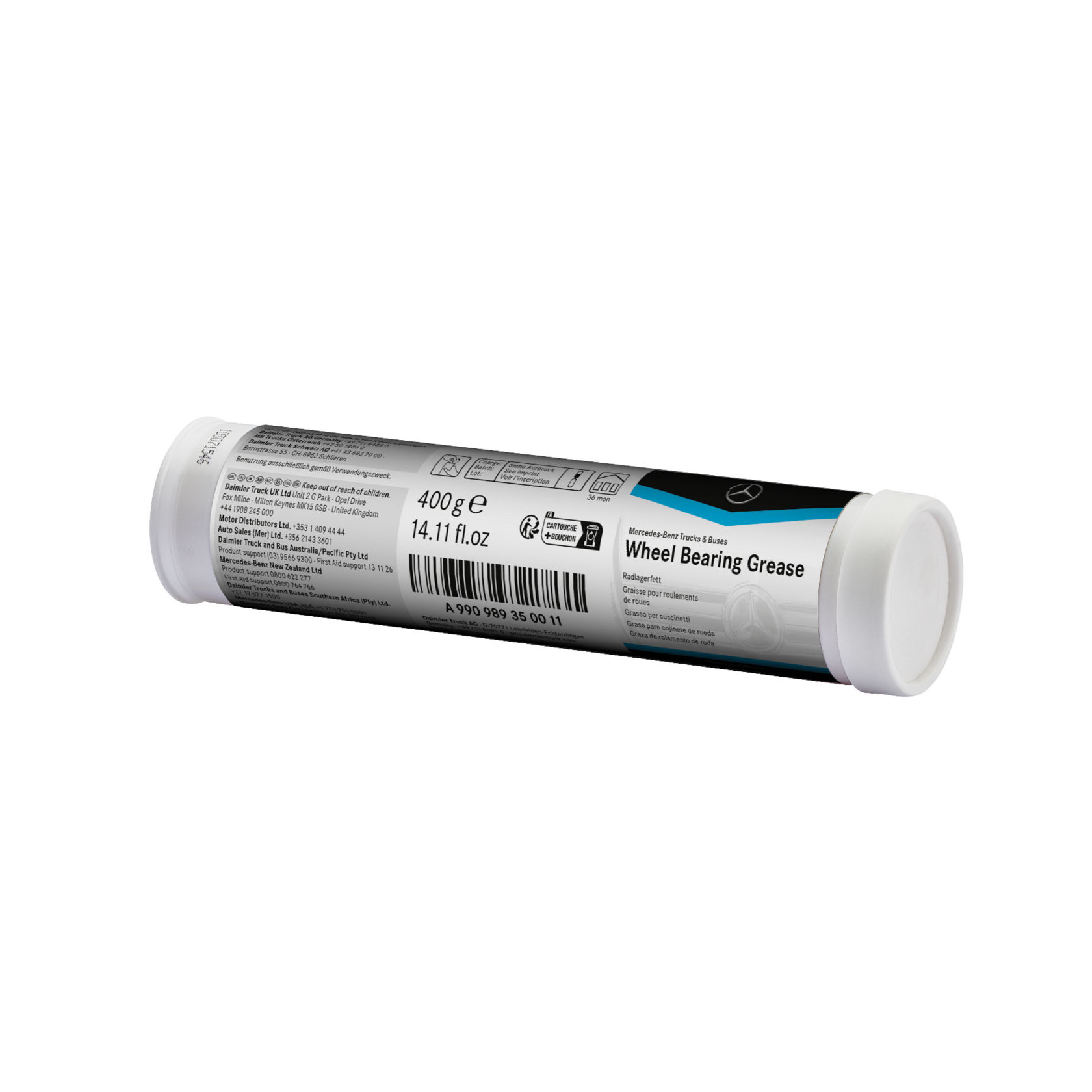 Container of wheel bearing grease